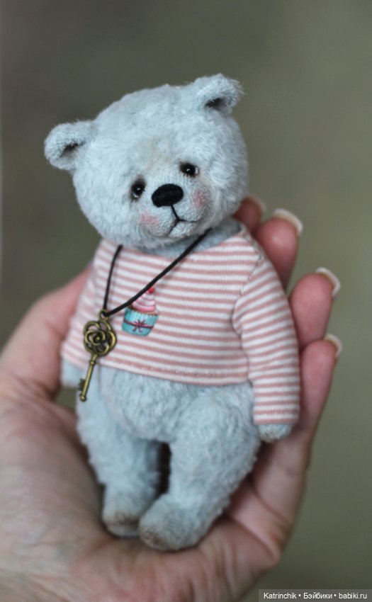 Мишка тедди 14 см — Авторские игрушки