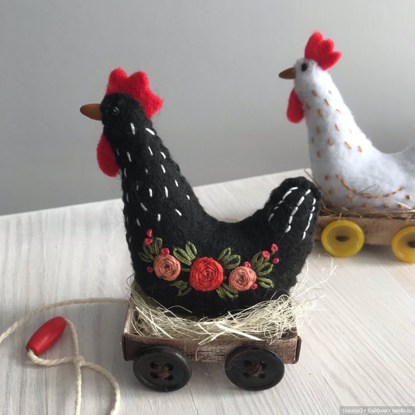 Курочки на тележках! новые варианты (фото 3)