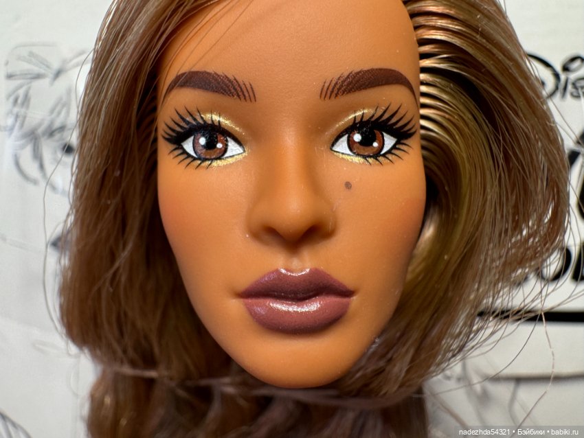 Голова Барби Нишель из конструктора №1 (2) (фото 7)