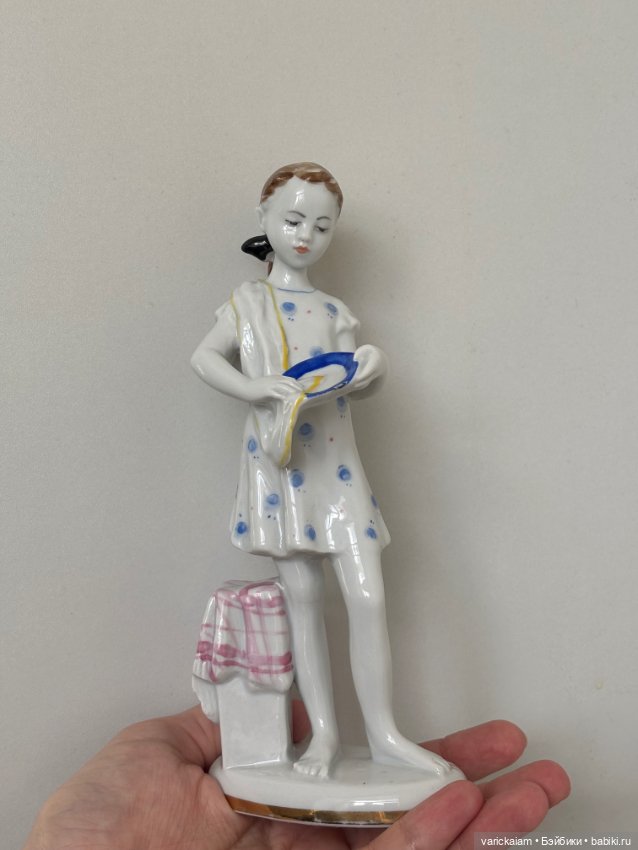Помощница ЛФЗ фарфор девочка (фото 2)