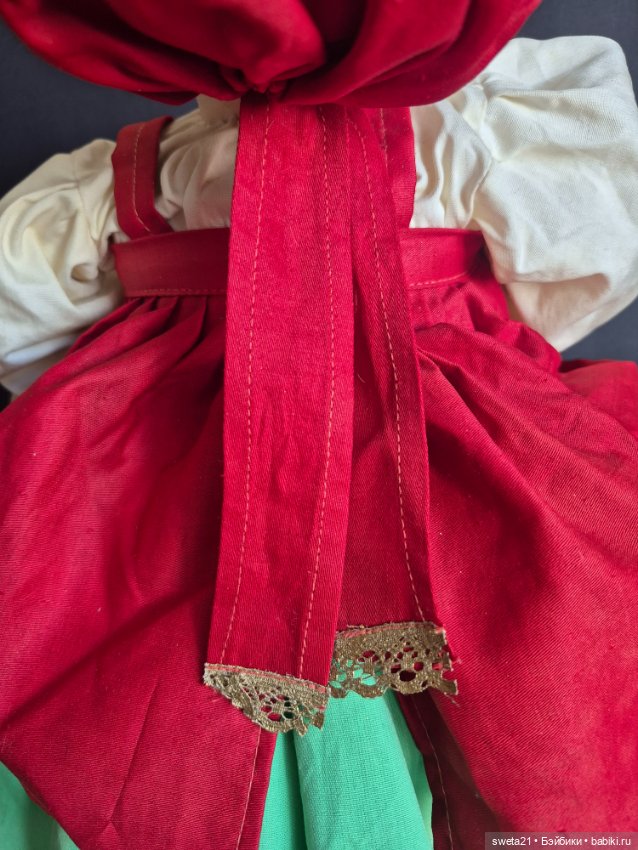 Кукла-грелка на чайник СССР