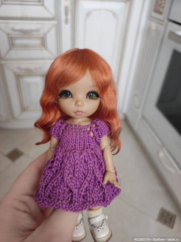 Продам очень красивый паричок из локонов козочки размер 5-6 (фото 4)