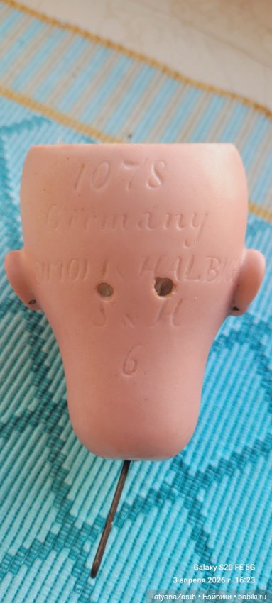 Головушка S&H 1078/6 в оригинальном парике (фото 4)