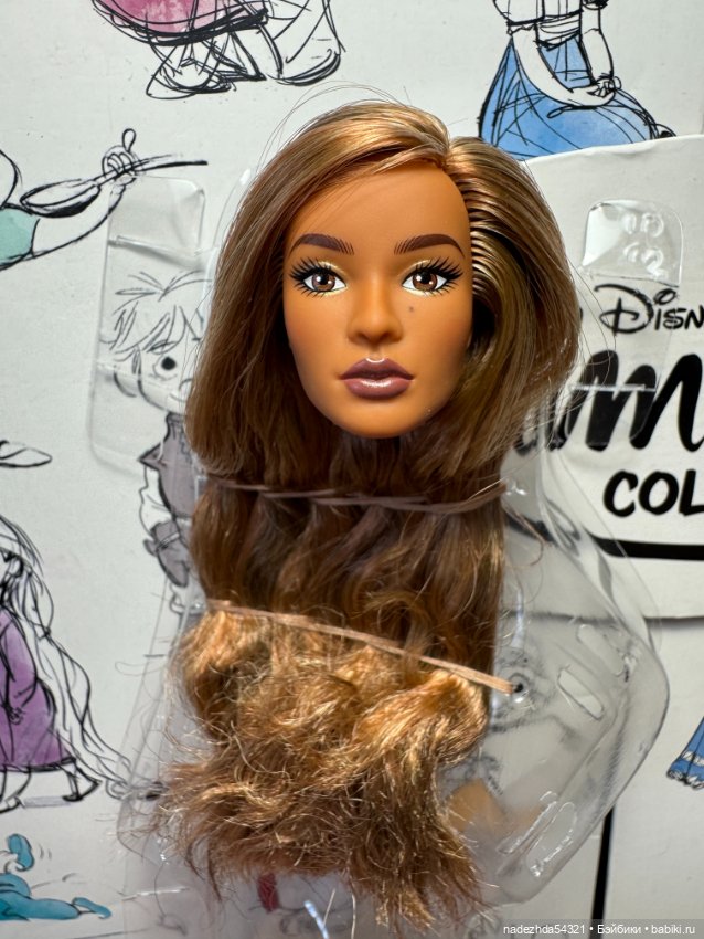 Голова Барби Нишель из конструктора №1 (2)