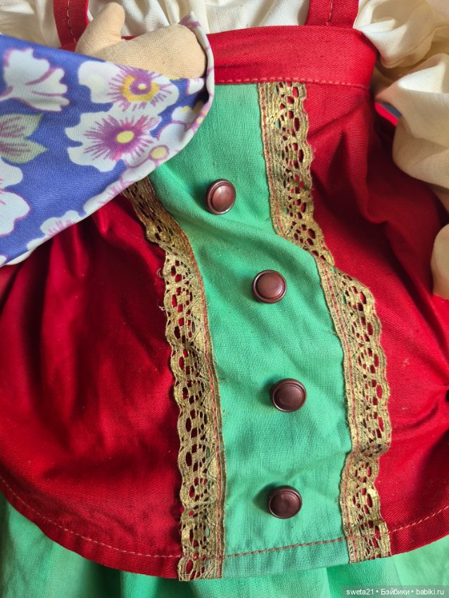 Кукла-грелка на чайник СССР (фото 5)