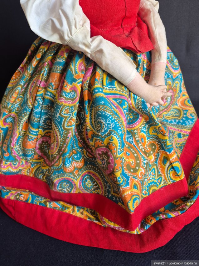 Кукла-грелка на чайник СССР (фото 8)