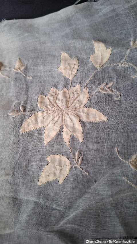 Антикварное кружево элемент Франция (фото 5)