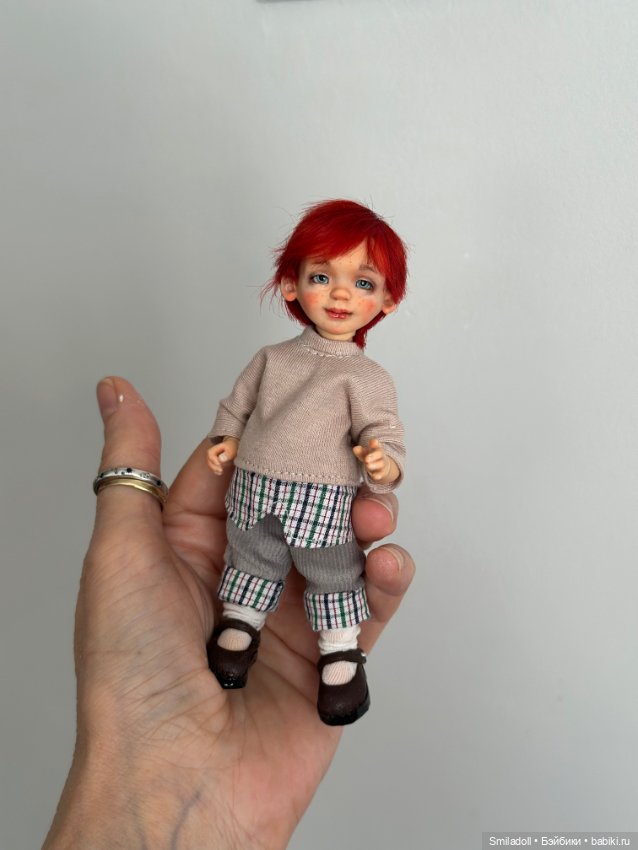 Рыжий Боб — Авторские куклы BJD (фото 2)