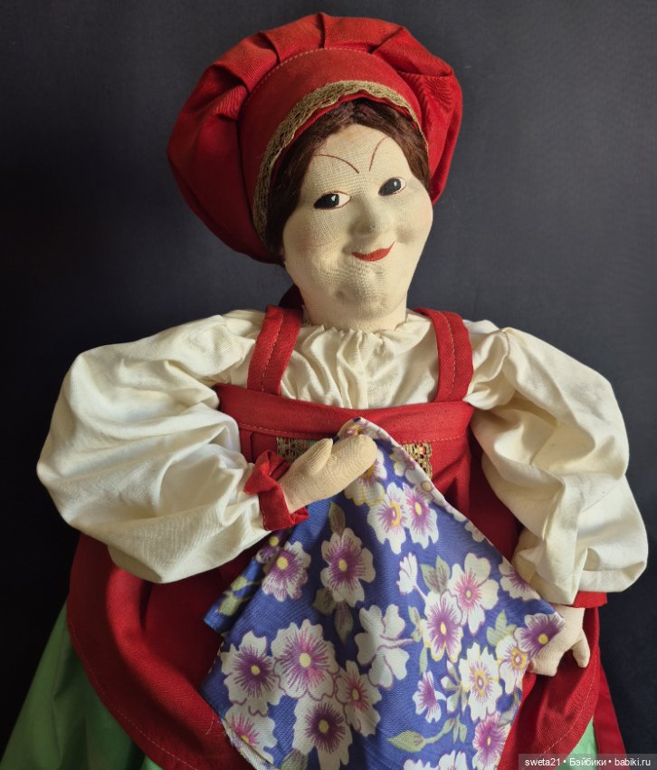 Кукла-грелка на чайник СССР (фото 4)