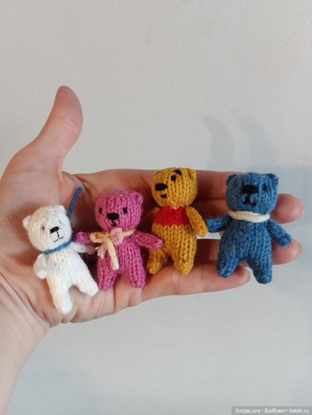 Вязаные малыши — Авторские игрушки