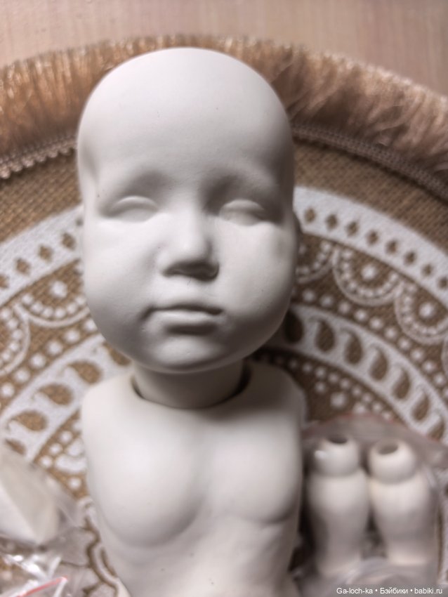 Заготовка куклы из фарфора (фото 4)