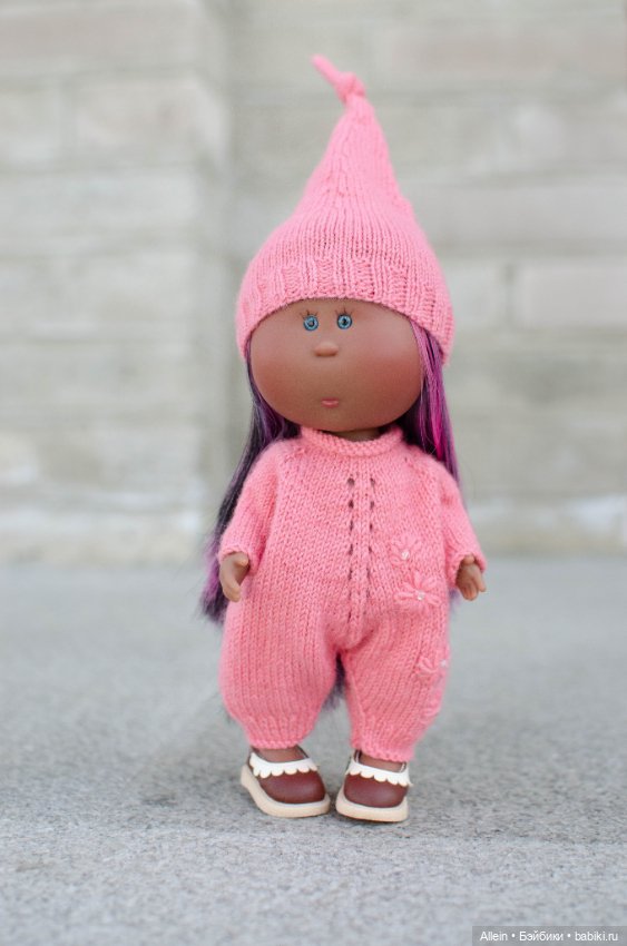 Комбинезон и колпак для куклы Little Mia (Маленькая Мия) 23 см (фото 3)