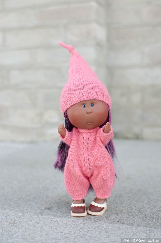 Комбинезон и колпак для куклы Little Mia (Маленькая Мия) 23 см (фото 4)