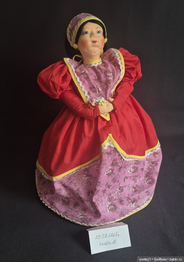 Кукла-грелка на чайник СССР (фото 4)