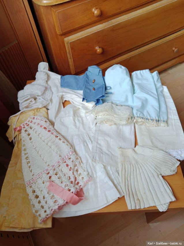 Одежда для винтажных кукол. 11 предметов (фото 5)