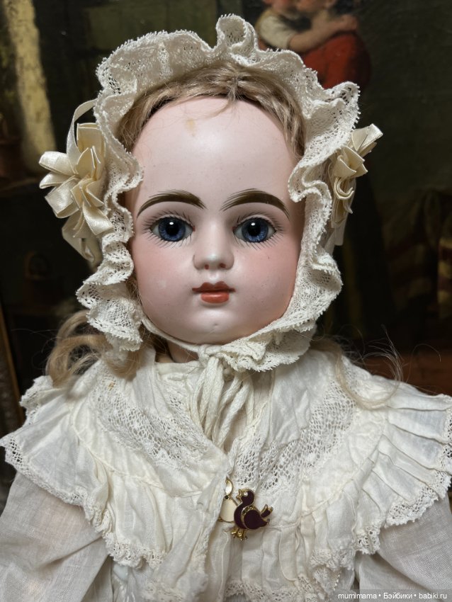 Французская антикварная кукла Francois Gaultier 7 рост 41 см (фото 4)