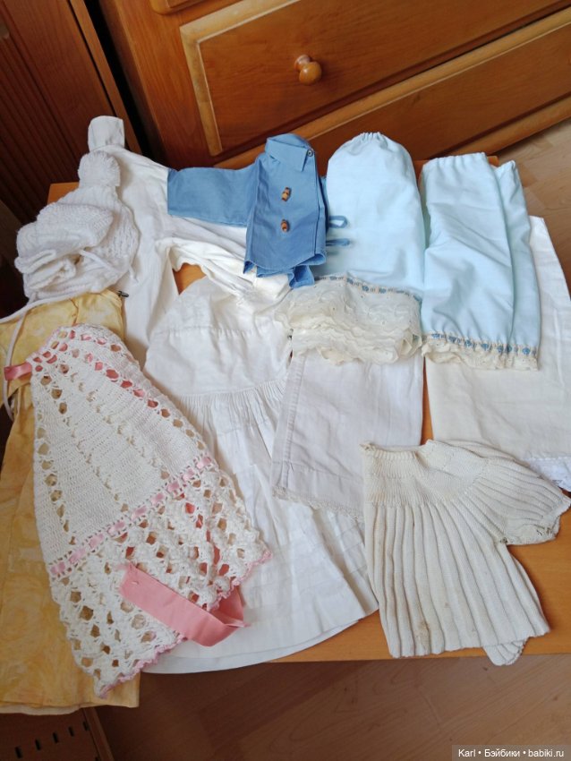 Одежда для винтажных кукол. 11 предметов (фото 6)