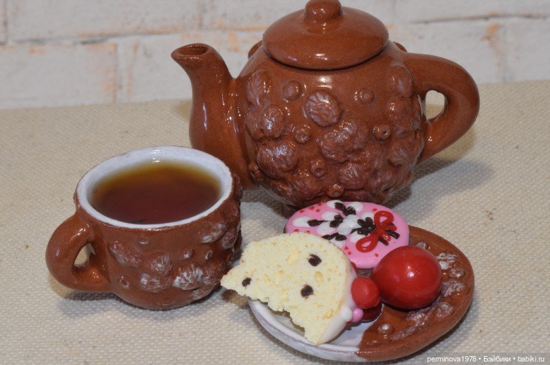 Пасхальные наборы. Куличи и пряники для кукол 1 к 4 (фото 6)