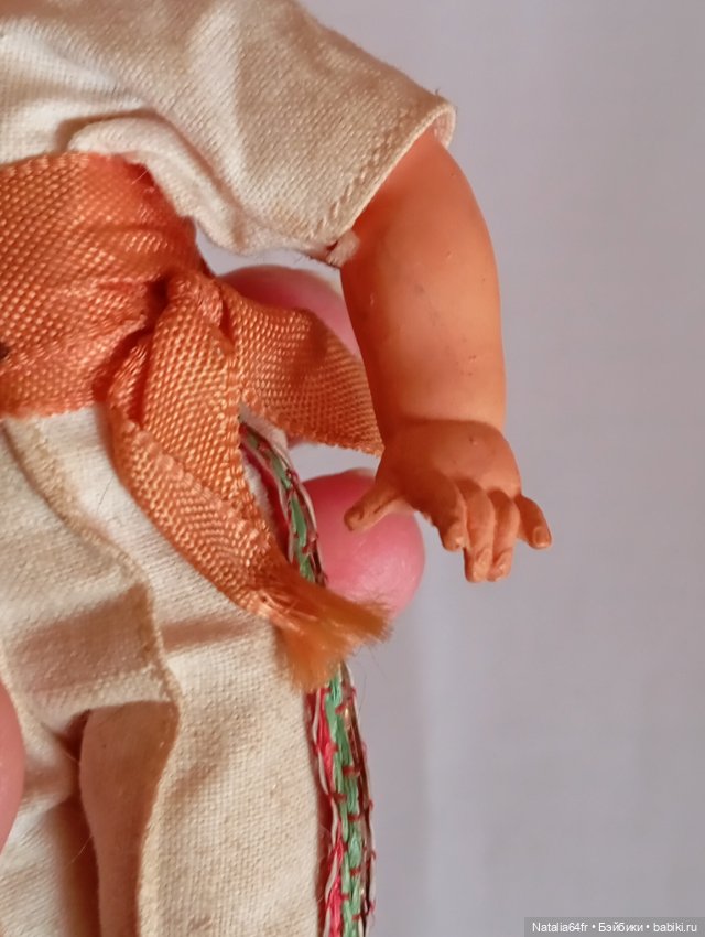 Petitcollin кукла из целлулоида Франция (фото 6)