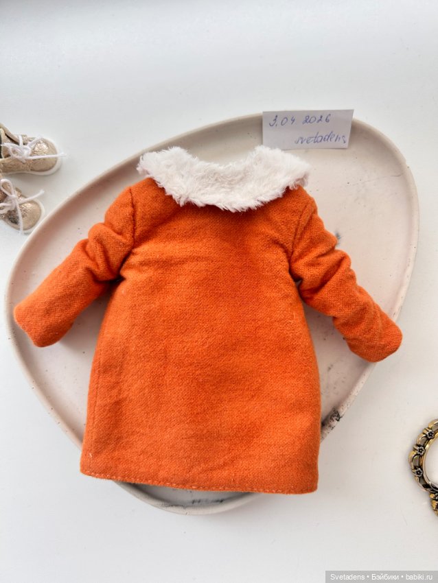 Пальто для куклы блайз — Одежда для BJD (фото 4)