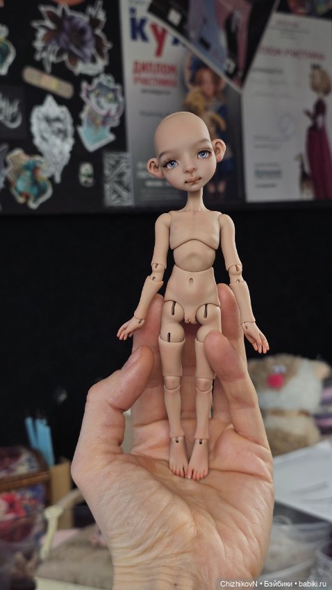 Кукла Жу Даши Нужновой. Блашинг тела (фото 3)