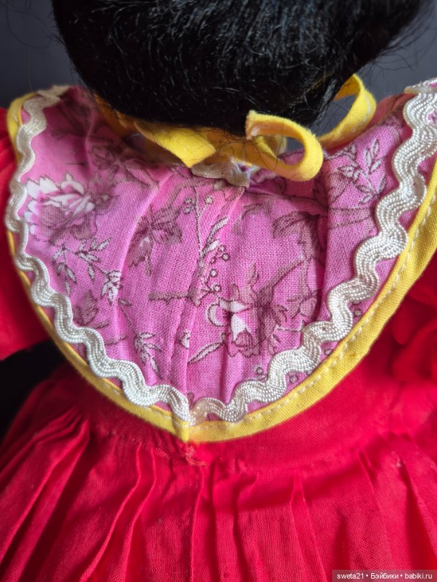 Кукла-грелка на чайник СССР