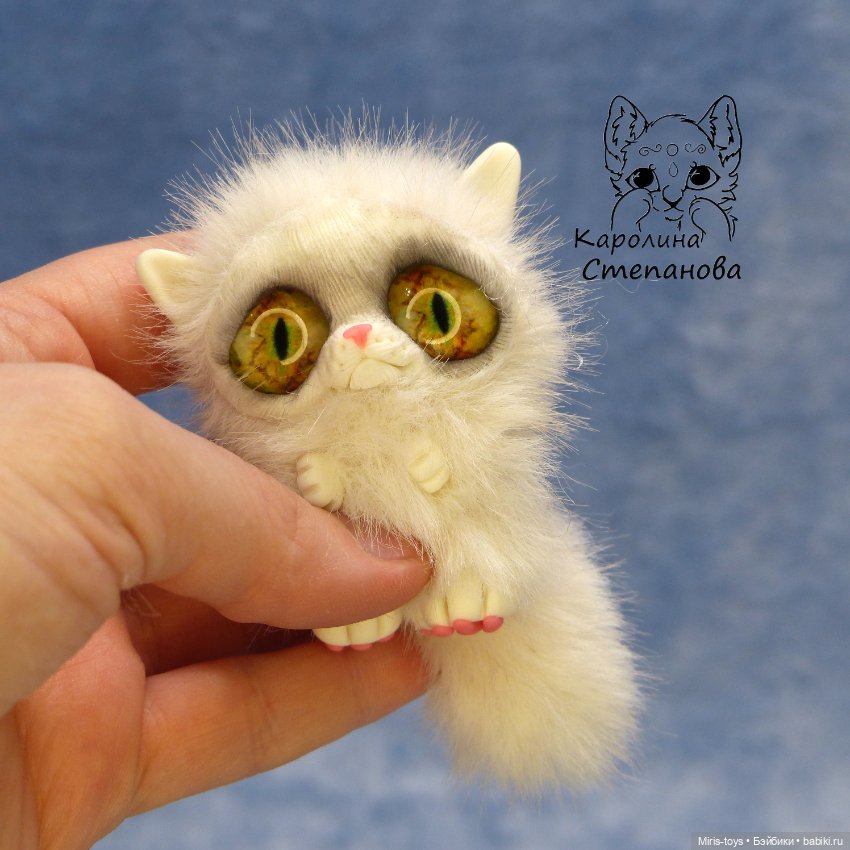 Котенок Енот — Авторские игрушки (фото 2)