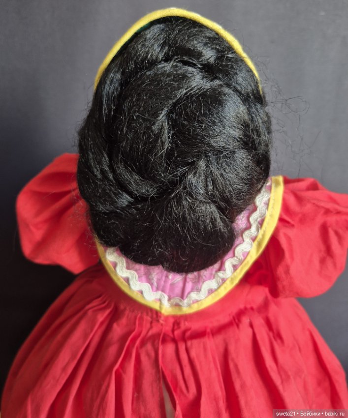 Кукла-грелка на чайник СССР