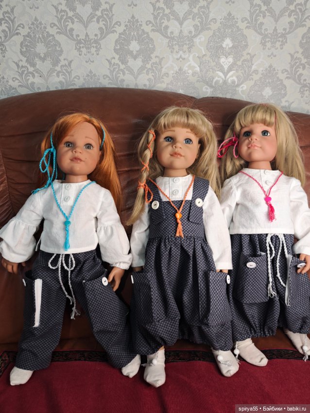 Наряды для кукол Готц и Цвергназе