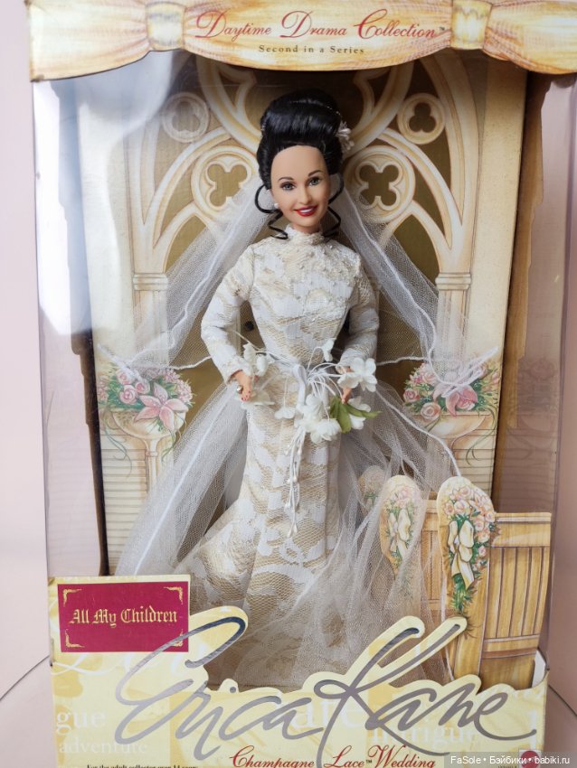 Барби Эрика Кейн в свадебном платье