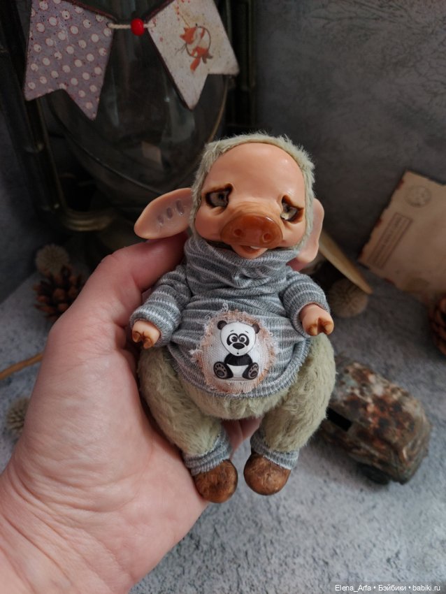 Хрюня — Авторские игрушки