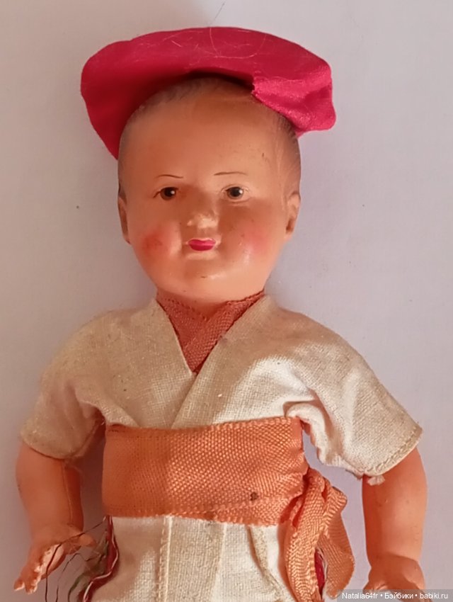 Petitcollin кукла из целлулоида Франция (фото 2)