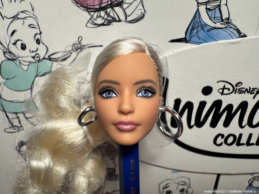 Голова Барби Базовая модель №2 Карл (фото 2)