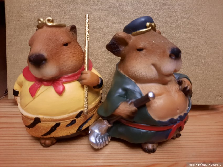 Сунь-Укун и его друг Джубадзе в исполнении двух капибар (фото 2)