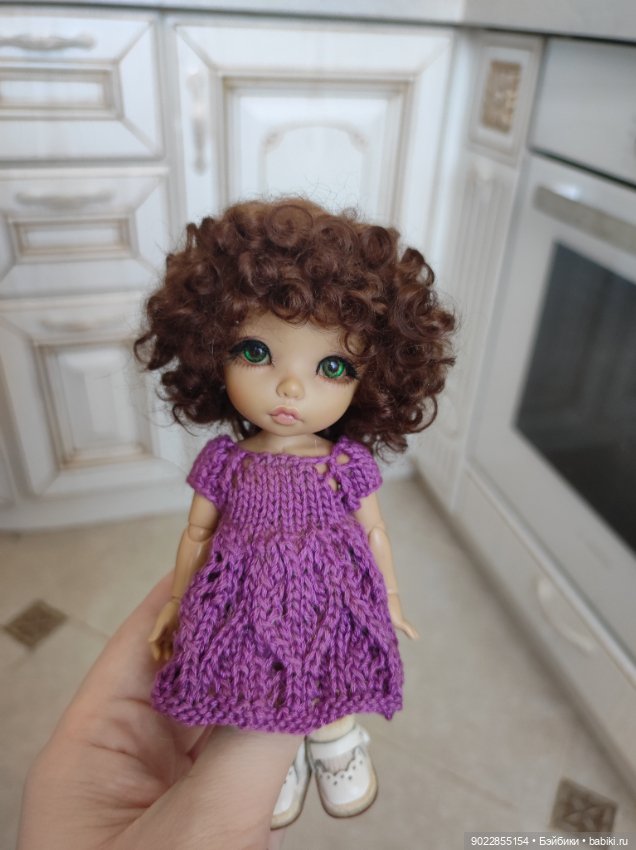 Продам очень красивый паричок из локонов козочки размер 5-6 (фото 2)