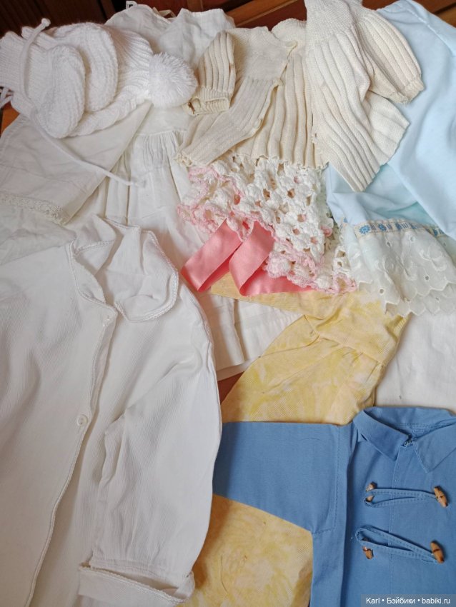 Одежда для винтажных кукол. 11 предметов (фото 4)
