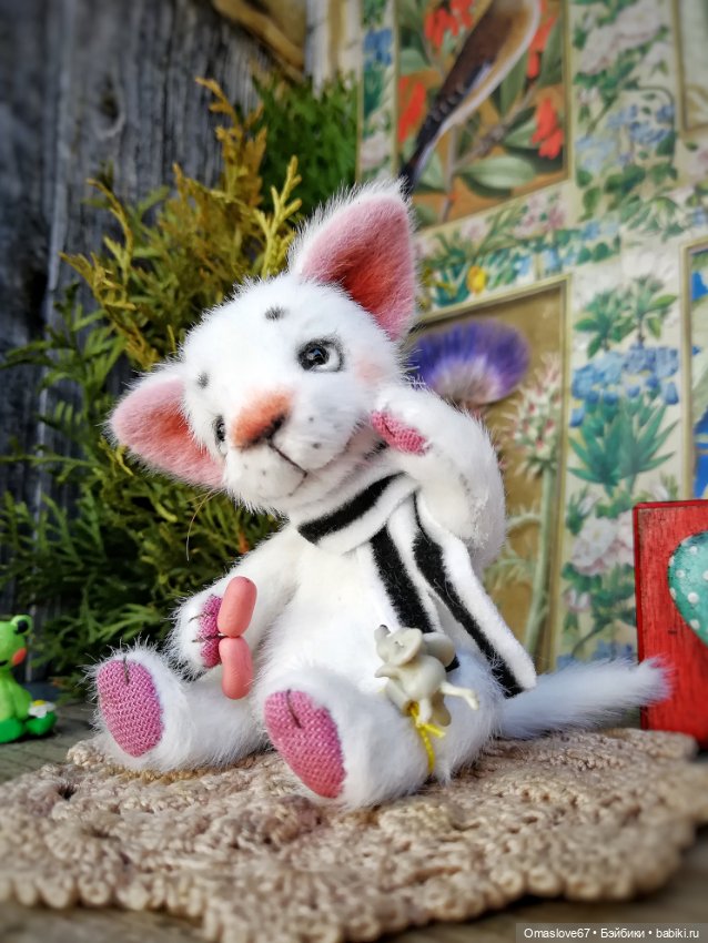 Котик Егор — Авторские игрушки (фото 7)