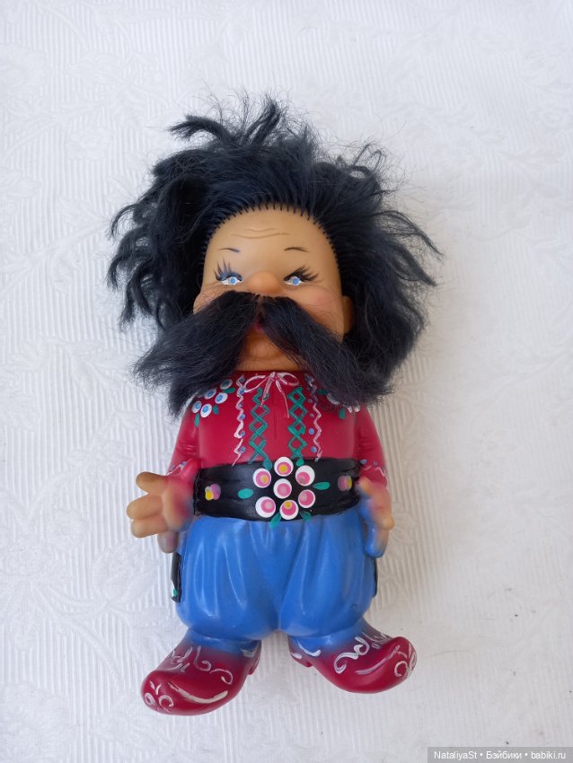 Кукла резиновая казак СССР