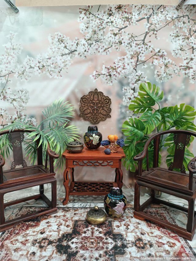 Чайница Клуазоне № 2 — Миниатюра для кукол