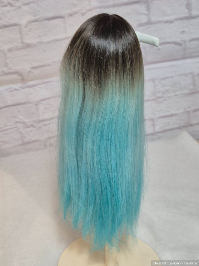 Парик из альпаки на msd bjd (фото 3)