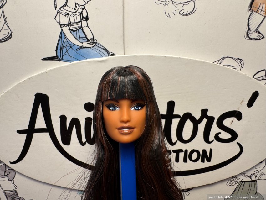 Голова Барби Анны Лары из конструктора №1 (фото 2)