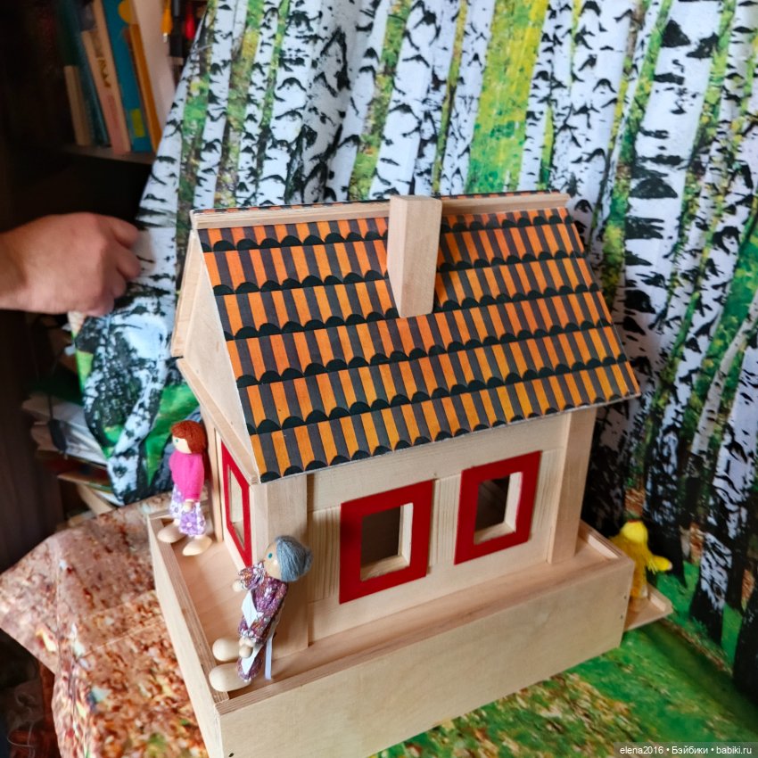 Деревянный домик — Домики для кукол (фото 5)
