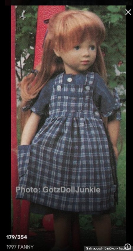 Fanny Sylvia Natterer — Коллекционные куклы