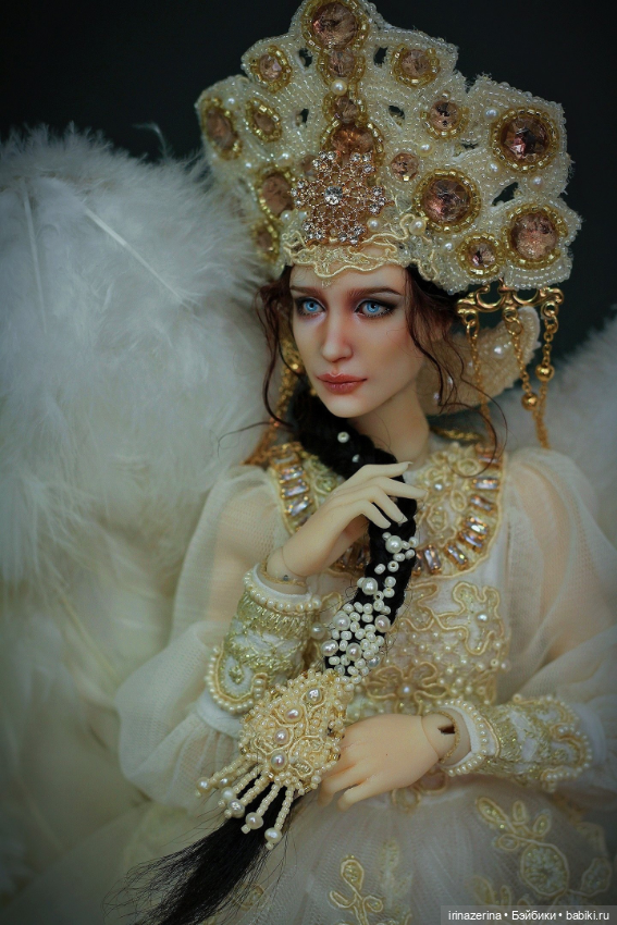 Царевна Лебедь — Авторские куклы BJD (фото 3)