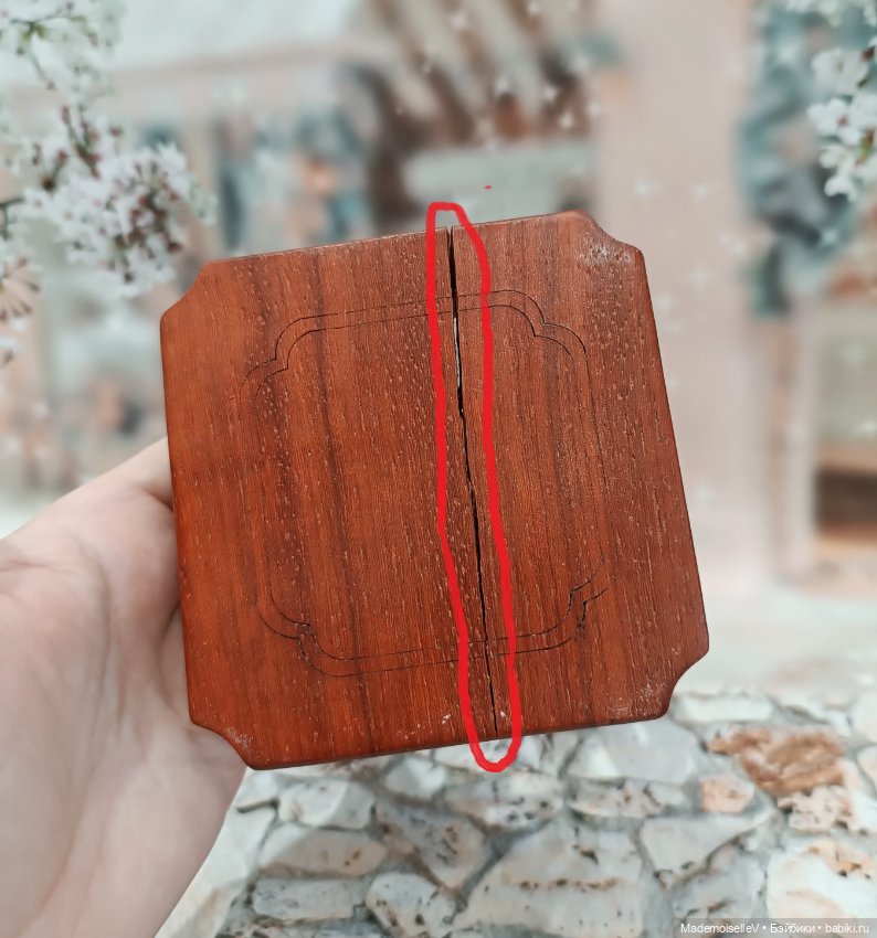 Столики натуральное дерево резное с дефектами (фото 8)