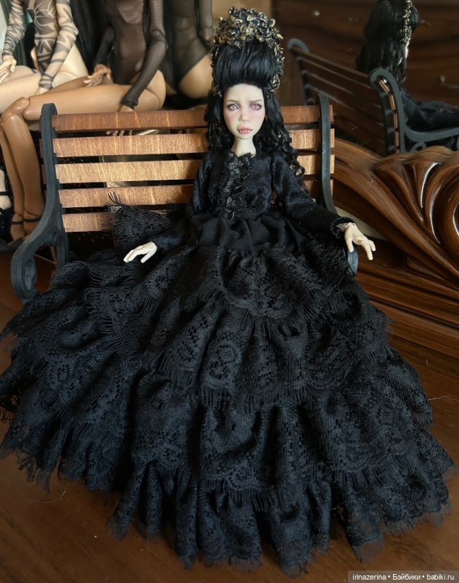 Кира, дочь Дракулы — Авторские куклы BJD (фото 9)