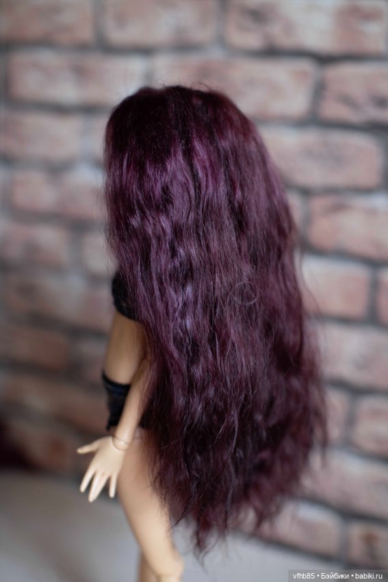 Продам паричок из козочки на шкурке для минифи (minifee), DIM doll, Doll Chateau. 16,5-18,0 см (фото 2)