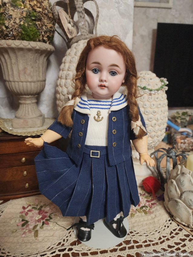 Антикварная крошечка Кестнер 143, рост 32 см (фото 7)