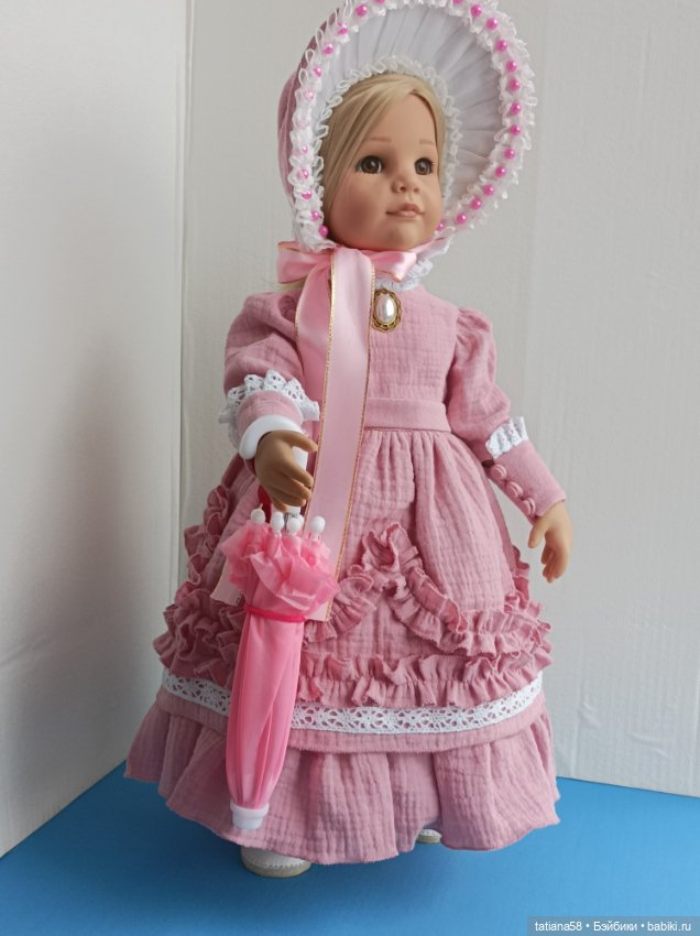 Бальное платье для куколки Gotz