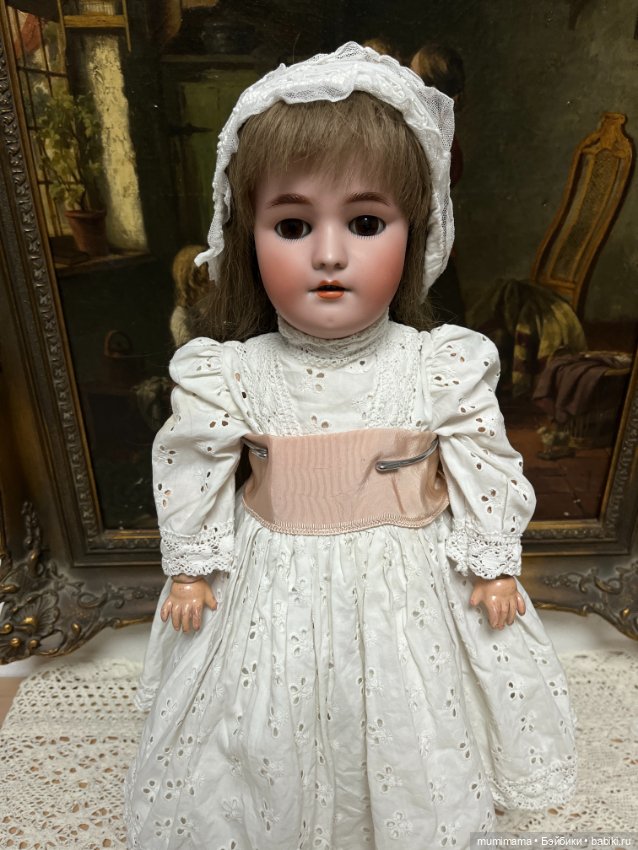 Антикварная немочка Heinrich Handwerck рост 56 см (фото 4)